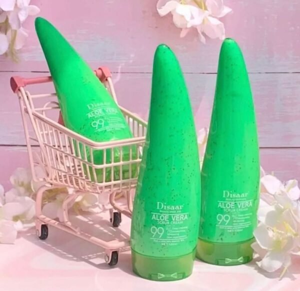 Exfoliante Scrub Crema Disaar con Aloe Vera 🍃