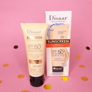 Protector Solar Disaar SPF 50 con Color