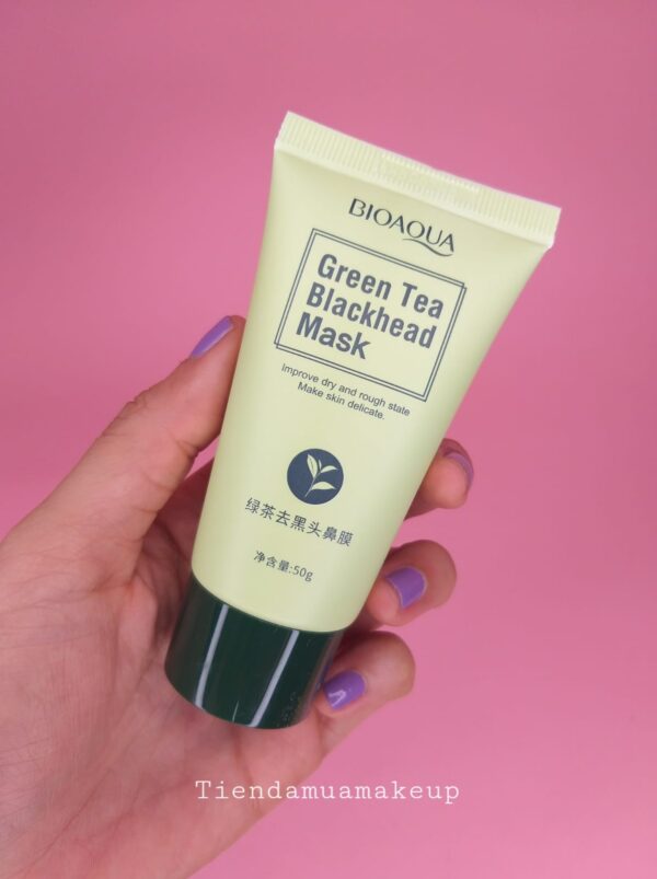 Mascarilla con Té Verde para Puntos Negros Bioaqua